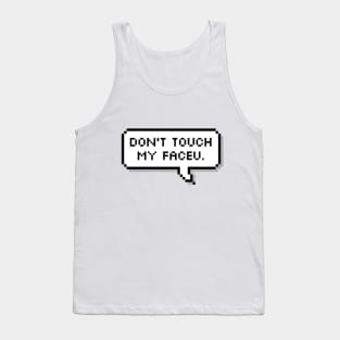 BTS J-Hope - " Don't Touch My Faceu. " Tank Top